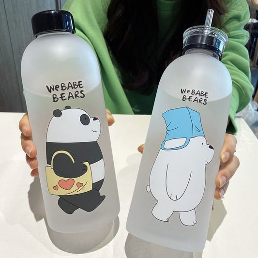 Cartoon Bear Water Bottle