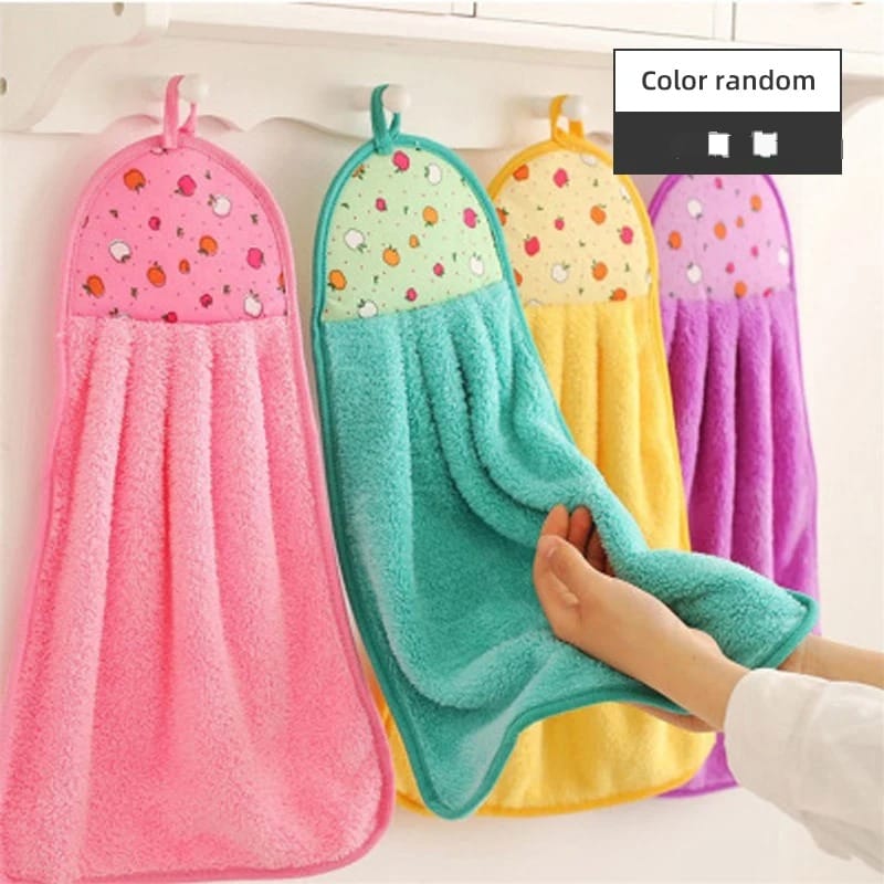 Premium Hanging Microfiber Hand Towel