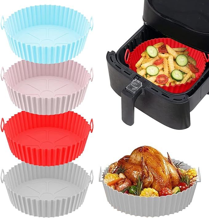 Reusable Silicone Air Fryer Liner - Pack of 50
