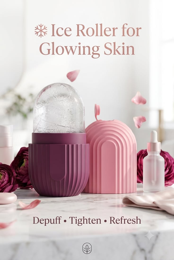 Silicone Face Ice Roller