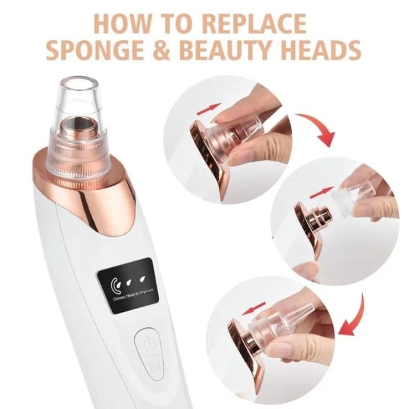 Rechargeable Electric Blackhead Remover Machine