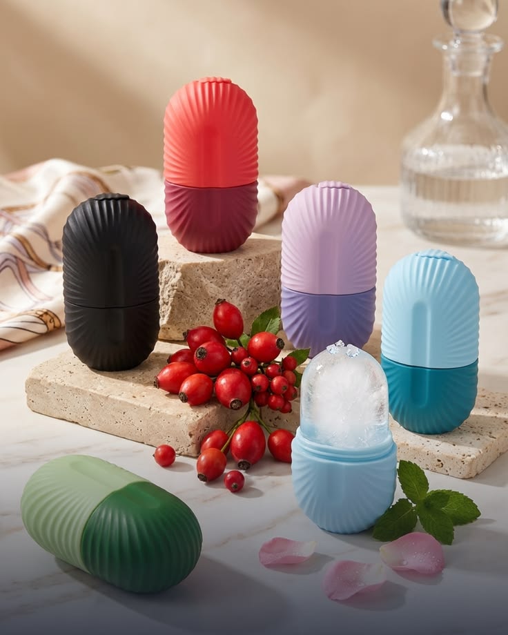 Silicone Face Ice Roller