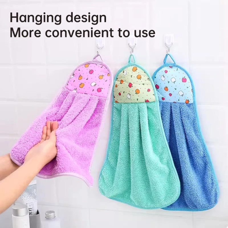 Premium Hanging Microfiber Hand Towel