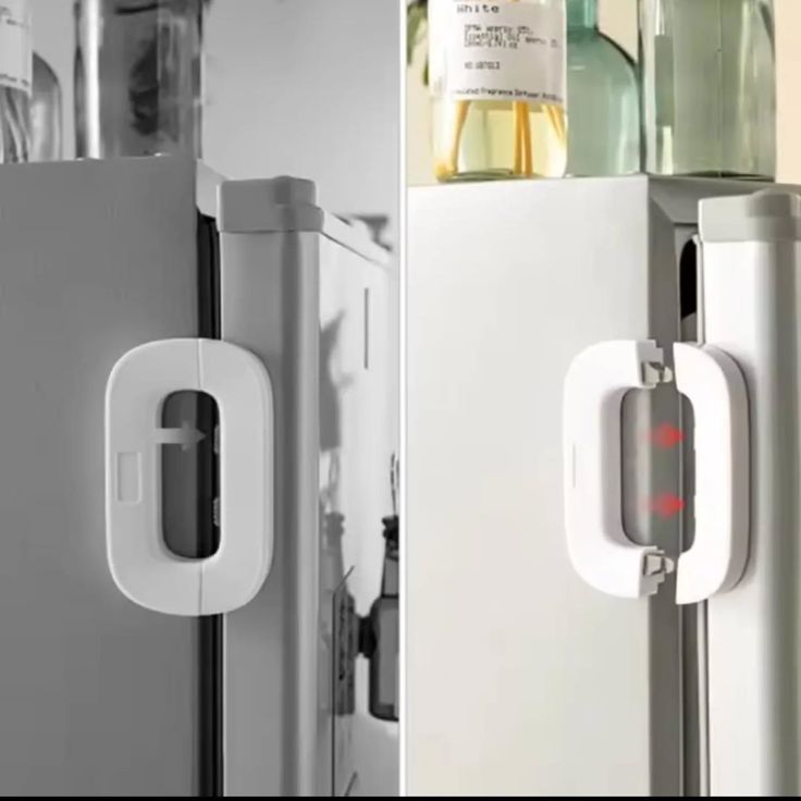 Refrigerator Door Safety Lock