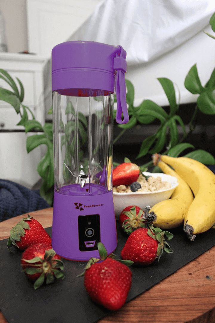 Portable 6 Blade Rechargeable Electric Juicer