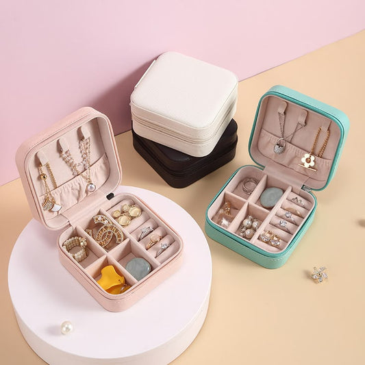 Portable Mini Jewelry Organizer Box