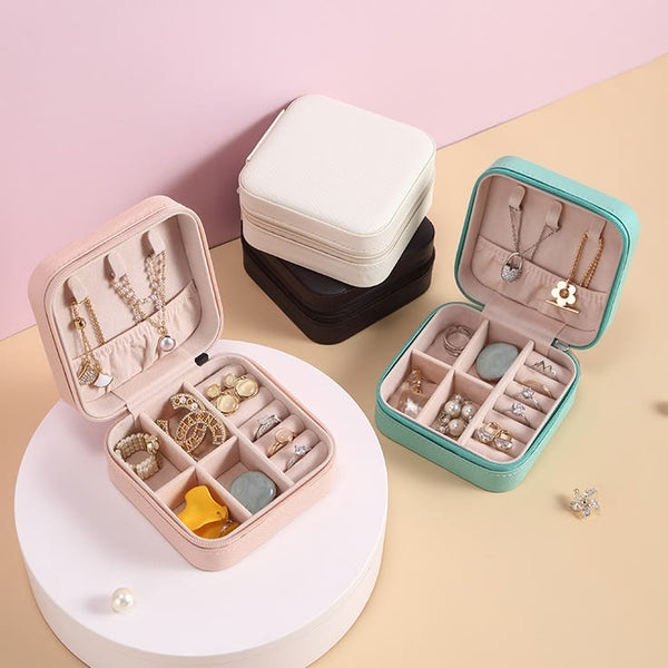 Portable Mini Jewelry Organizer Box