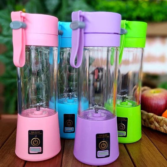Portable 6 Blade Rechargeable Electric Juicer