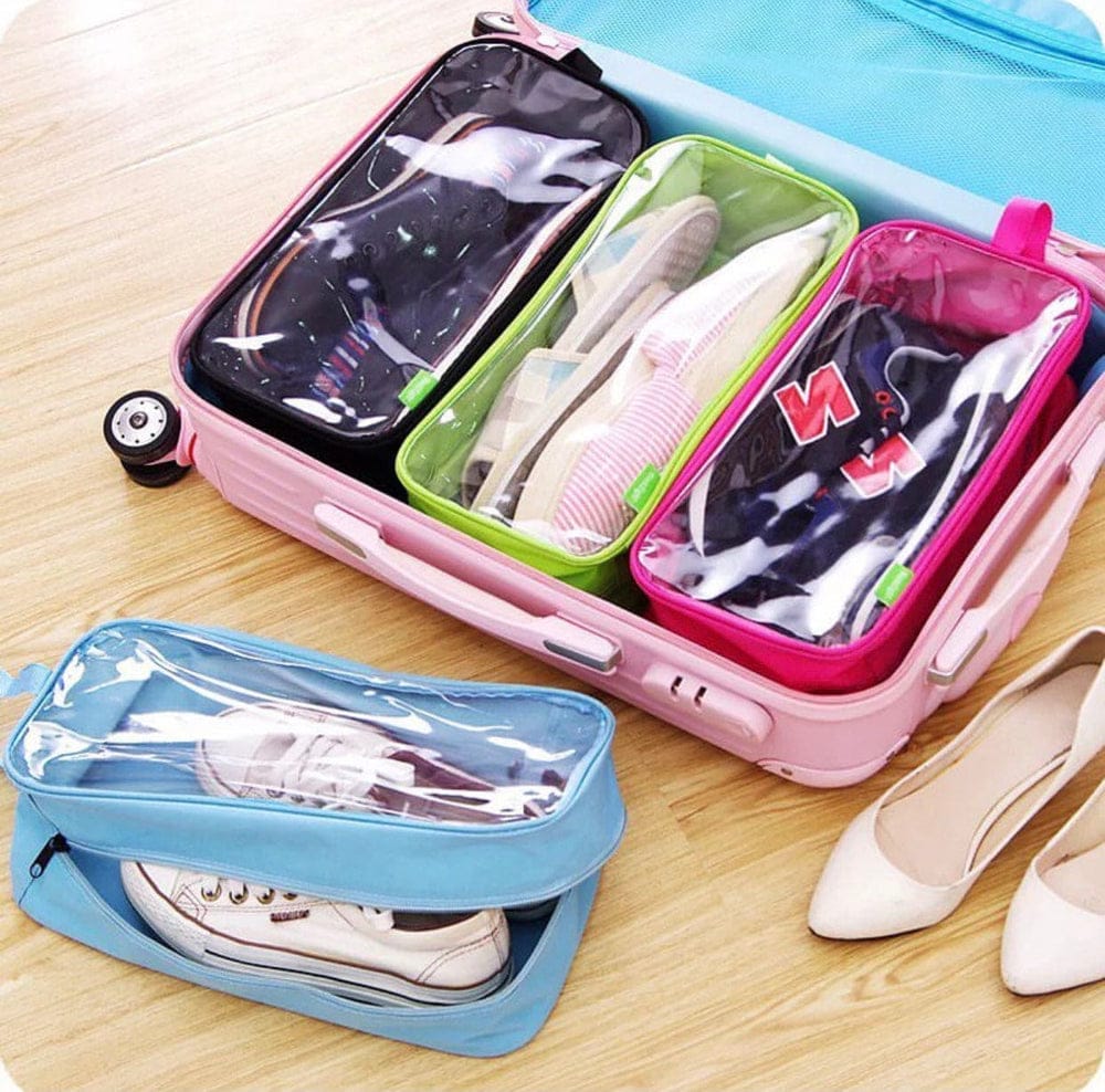 Travel Zip Shoe Pouch