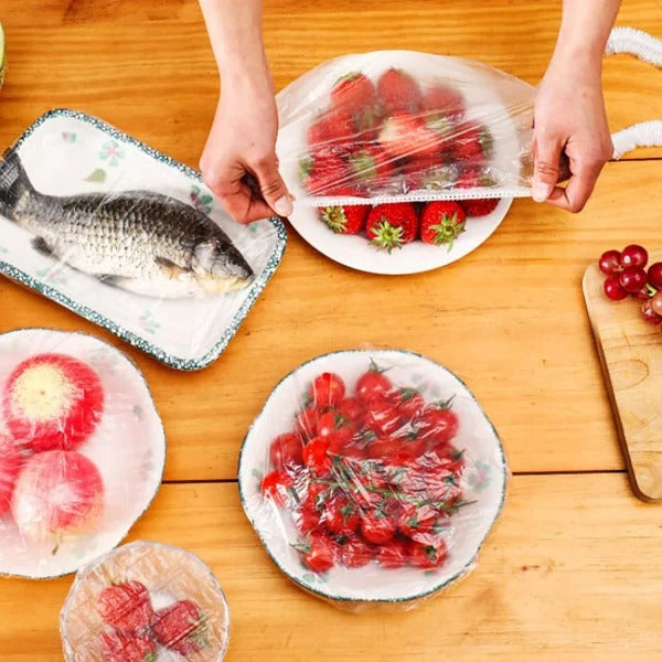 100 Piece Stretch Food Cover