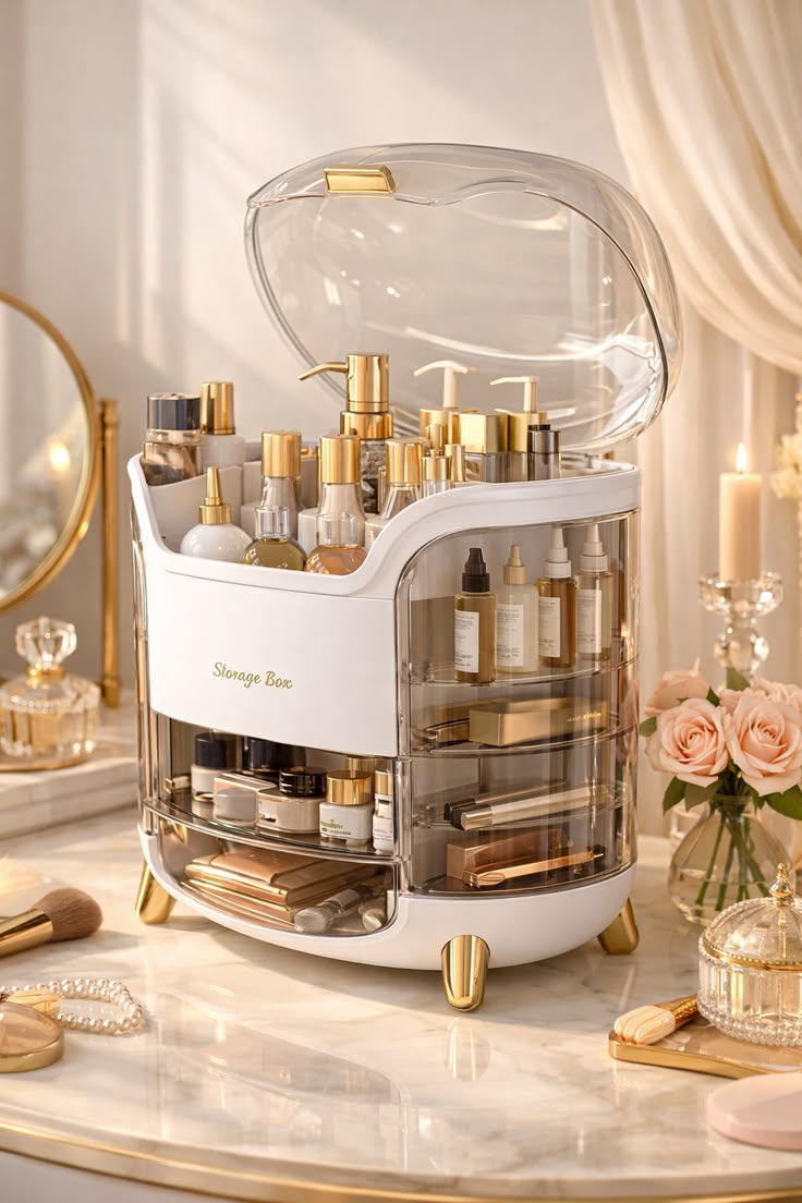 3-Tier Multi-Layer Storage Organizer Box